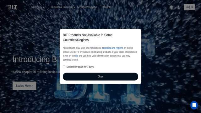 Bitcasino casino screenshot